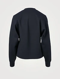 Jersey Long-Sleeve Sweatshirt