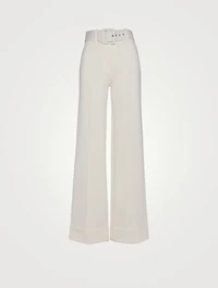 Jersey Belted Pants