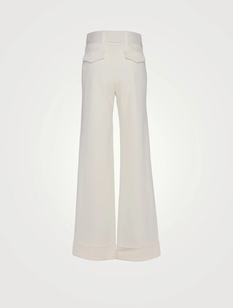 Jersey Belted Pants