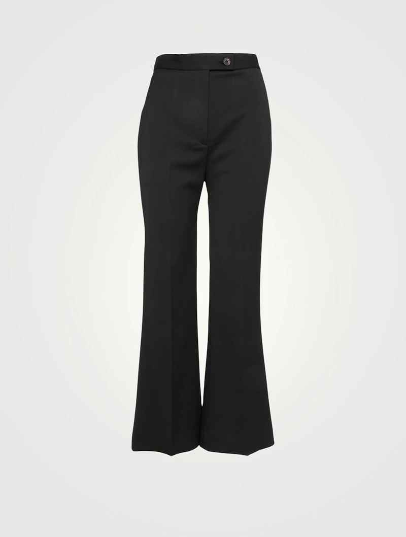 High-Waisted Cropped Pants