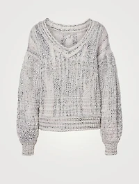 Sydnee Cotton V-Neck Sweater