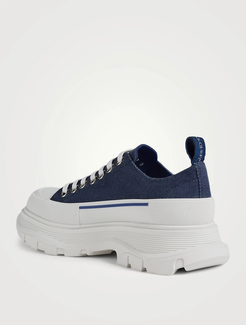 Tread Slick Denim Platform Sneakers