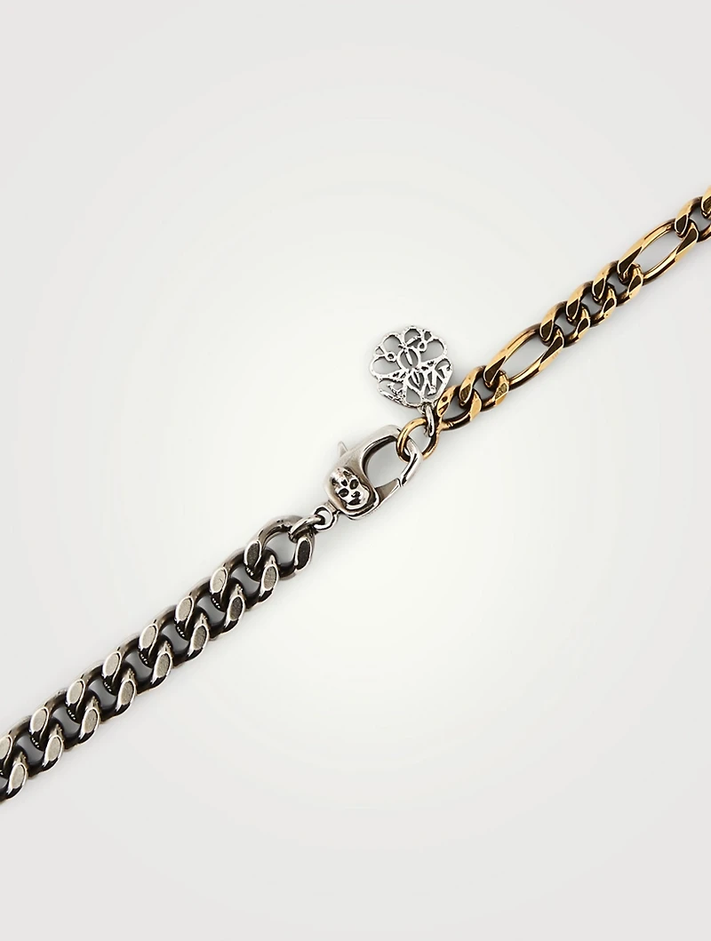 Crown And Skull Seal Ring Necklace