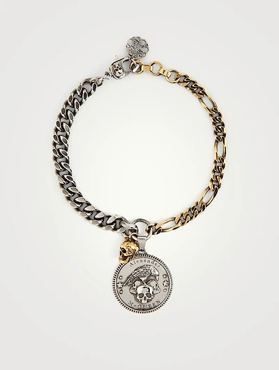 Crown And Skull Seal Bracelet