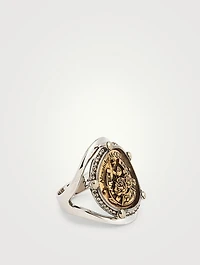 Lucky Medallion Ring