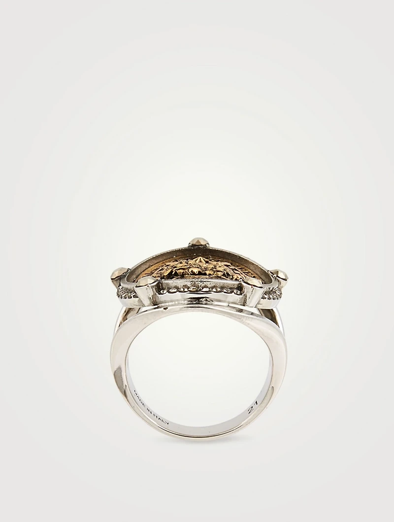 Lucky Medallion Ring