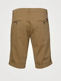 Slim-Fit Bermuda Shorts