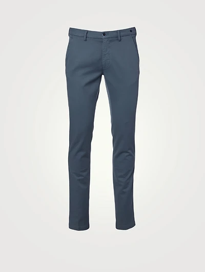 Cotton Twill Stretch Pants