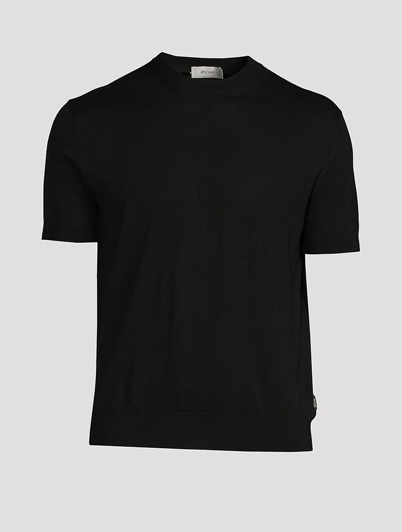 Cotton Crewneck T-Shirt
