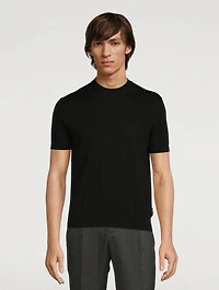 Cotton Crewneck T-Shirt