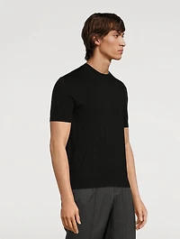 Cotton Crewneck T-Shirt