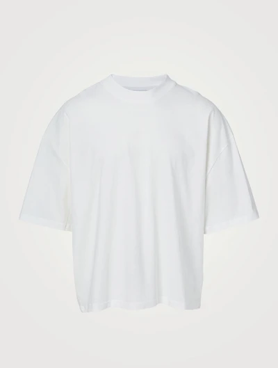 Piu Boxy-Fit T-Shirt With Tonal Logo