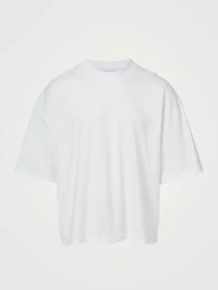 Piu Boxy-Fit T-Shirt With Tonal Logo