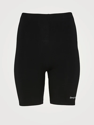 Logo Biker Shorts