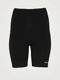 Logo Biker Shorts
