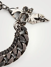 Layered Textured Chain Bracelet