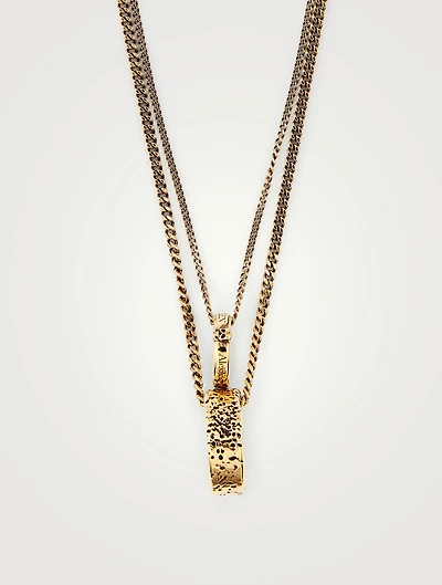 Layered Pendant Necklace