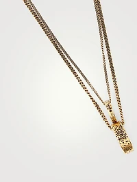 Layered Pendant Necklace