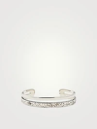 Molten Textured Cuff Bracelet
