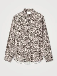 Cotton Shirt Micro Camo Print