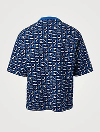 Oversized T-Shirt Monogram Print