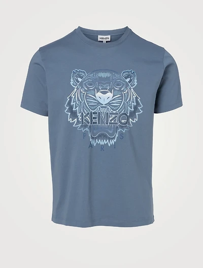 Gradient Tiger Cotton T-Shirt