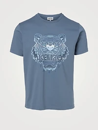 Gradient Tiger Cotton T-Shirt