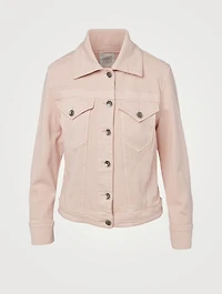 Cotton Stretch Denim Jacket