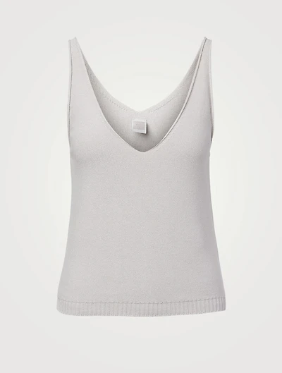 Sleeveless V-Neck Top