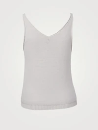 Sleeveless V-Neck Top
