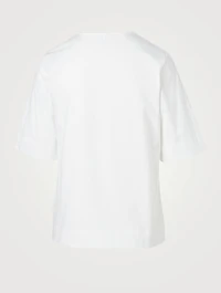 Cotton Jersey Twist T-Shirt