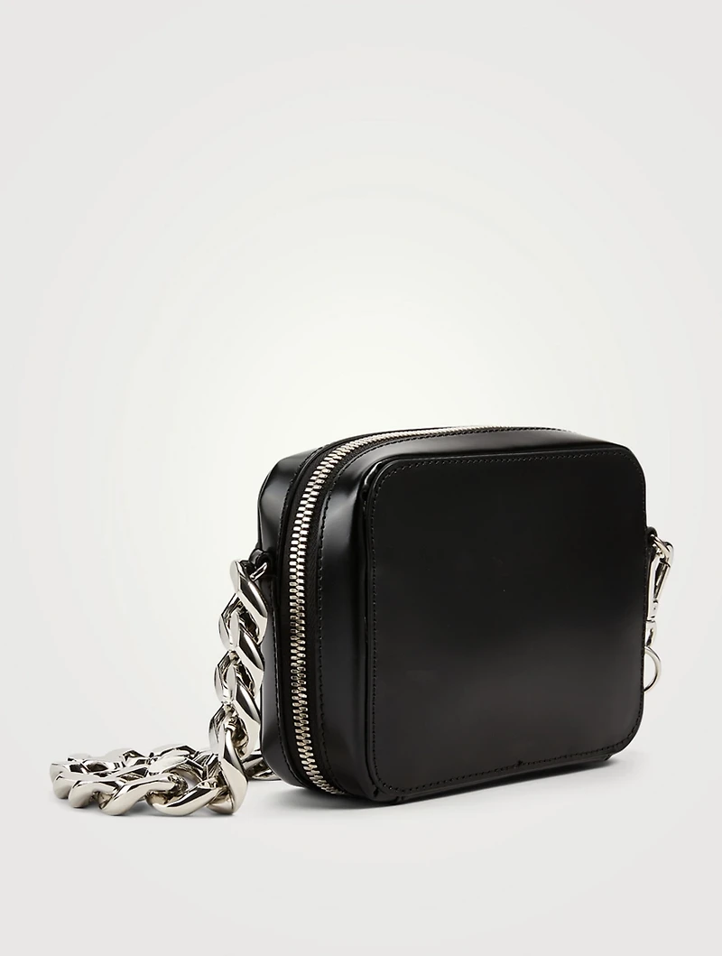 Leather Chain Camera Bag