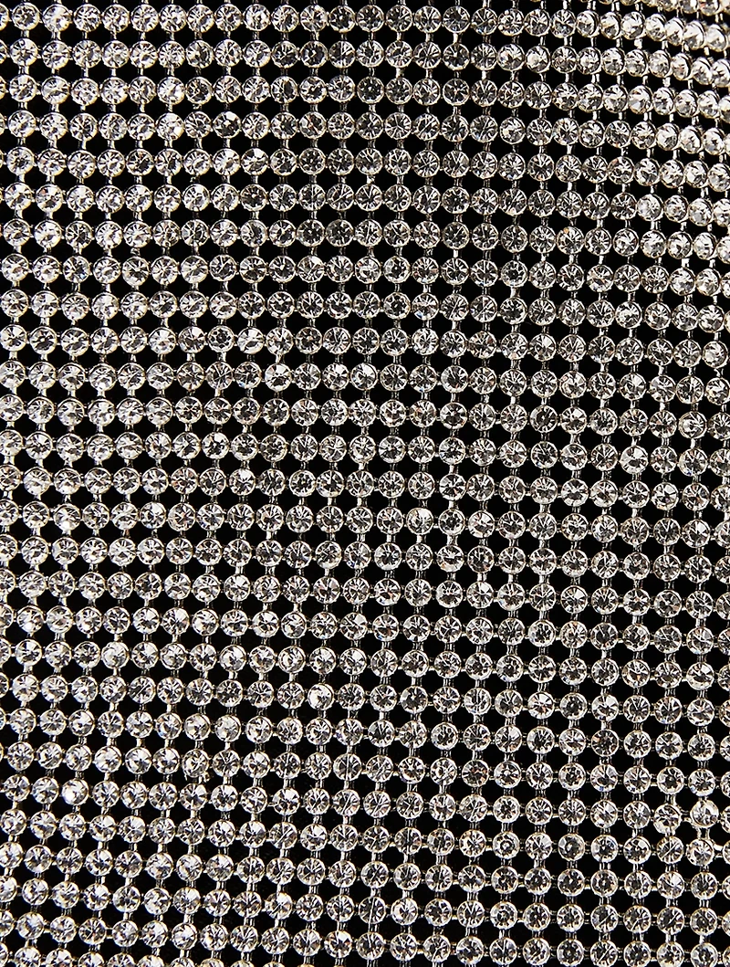 Crystal Mesh Armpit Bag