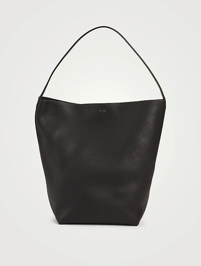 Large N/S Park Leather Tote Bag