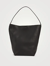 Large N/S Park Leather Tote Bag