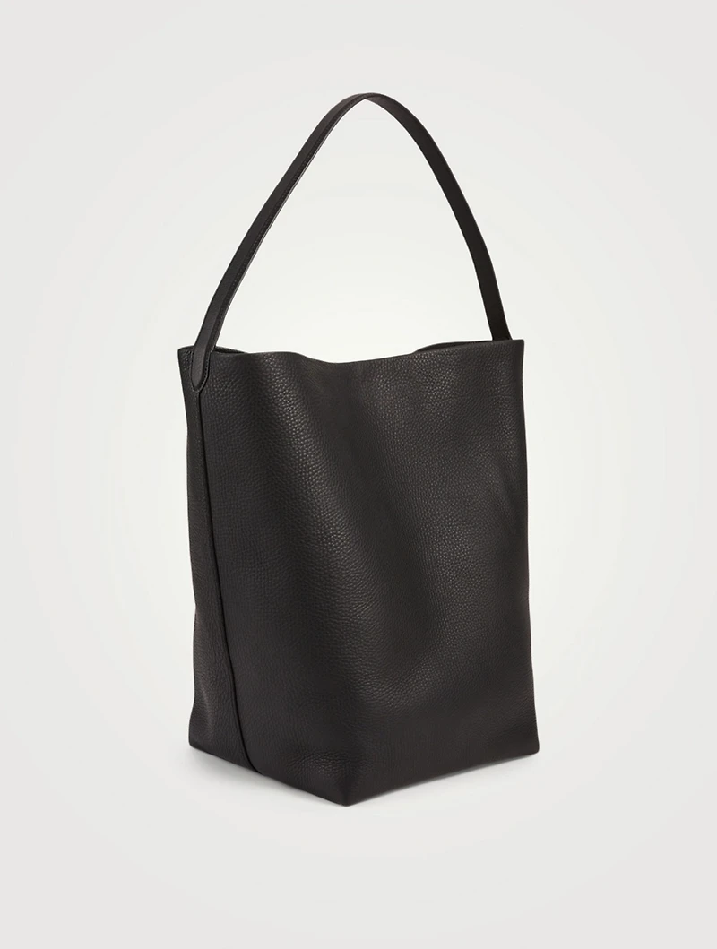 Large N/S Park Leather Tote Bag