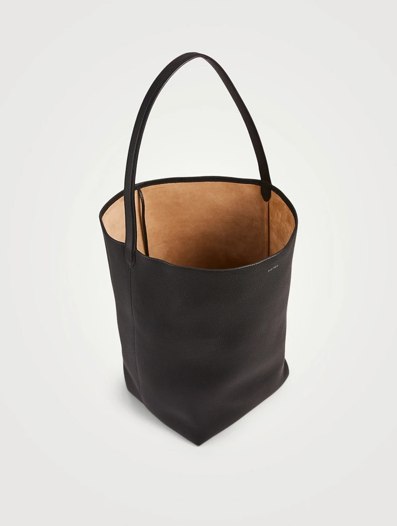 Large N/S Park Leather Tote Bag