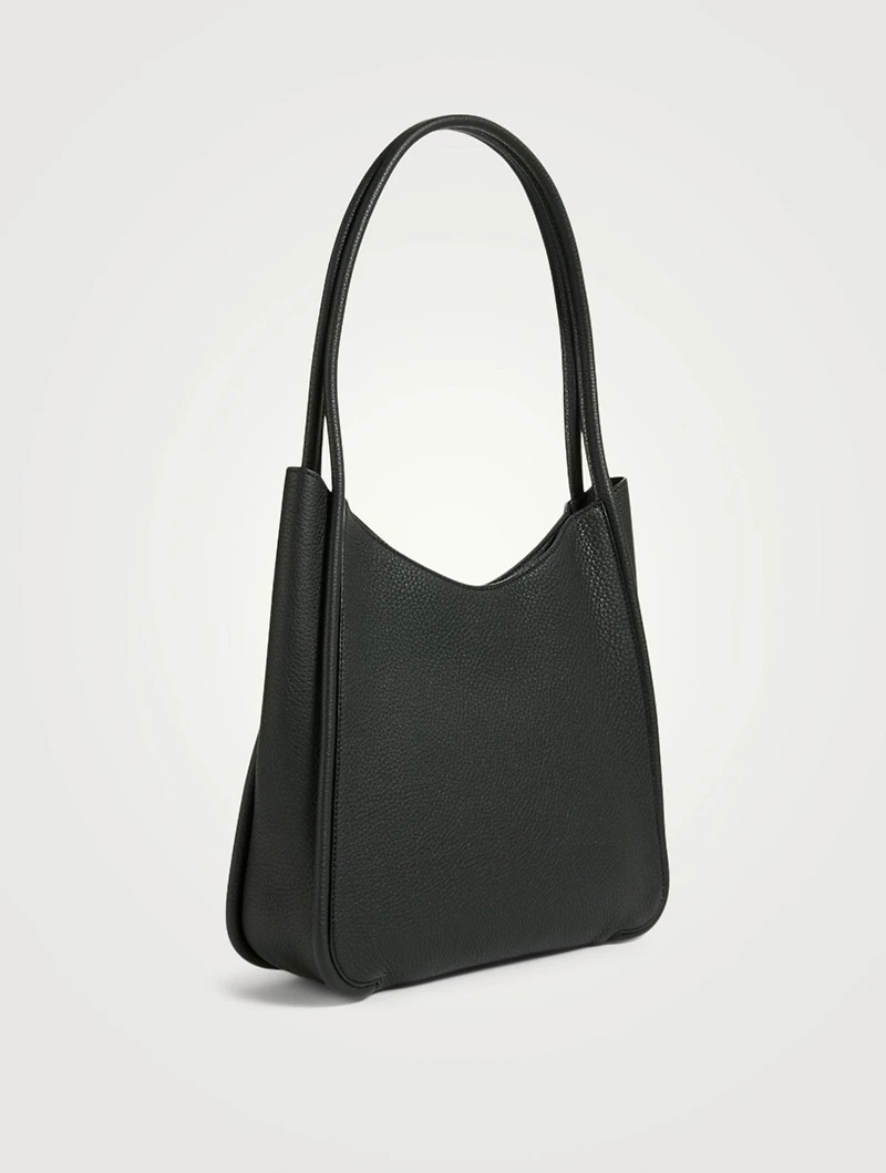 Symmetric Leather Tote Bag