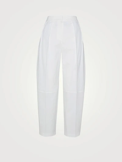 Pleated Relaxed-Fit Pants