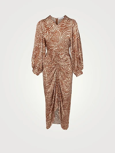 Daaliya Printed Midi Dress