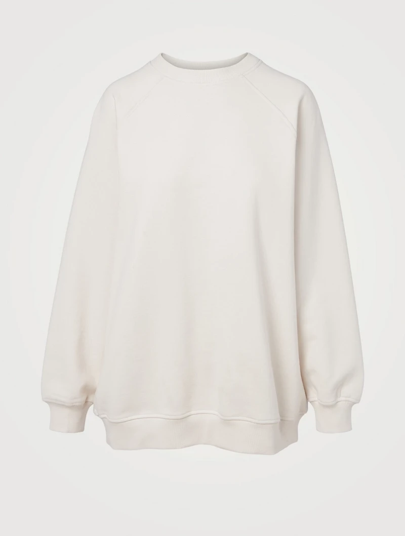 Adelphine Organic Cotton-Blend Sweatshirt