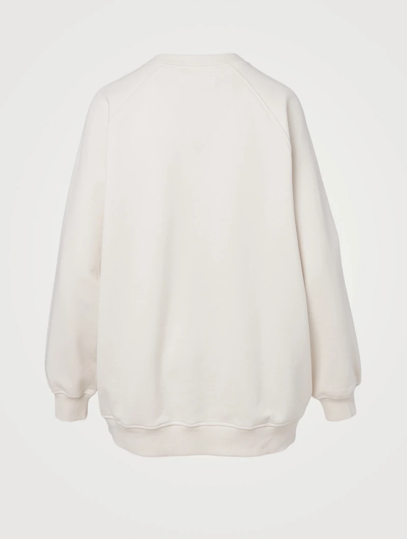 Adelphine Organic Cotton-Blend Sweatshirt