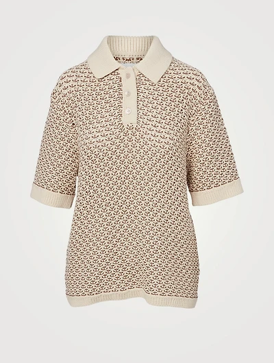 Ella Knit Polo Sweater