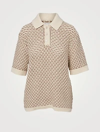 Ella Knit Polo Sweater