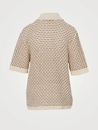 Ella Knit Polo Sweater