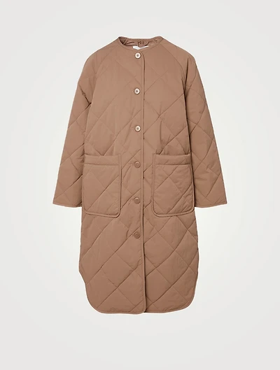 Ruth Quilted Oversized Coat