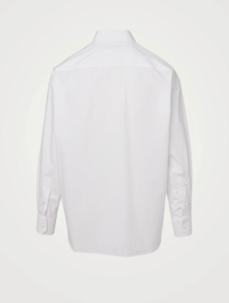 Cotton Shirt With Lace