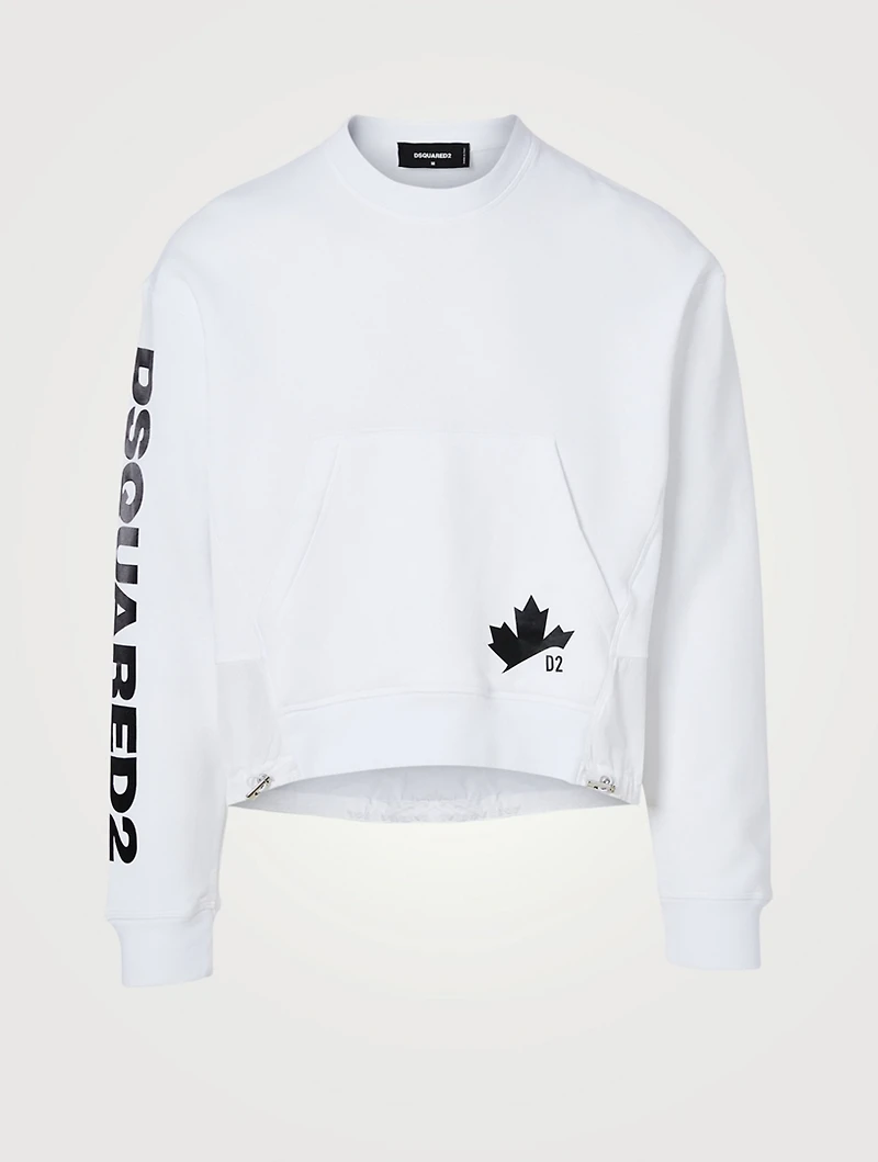 D2 Leaf Cotton Sweatshirt