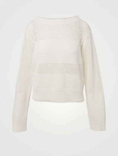 Elia Cotton Long-Sleeve Sweater