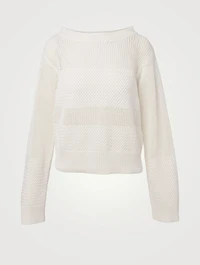 Elia Cotton Long-Sleeve Sweater